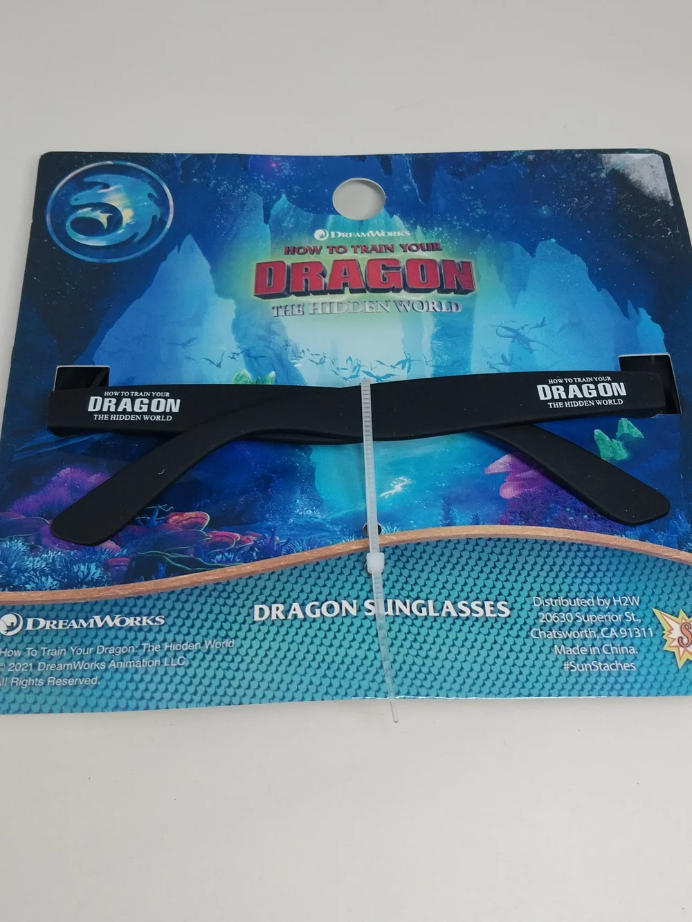 2021 Toothless One Size Sunglasses How to Train Your Dragon 100% UV Protection